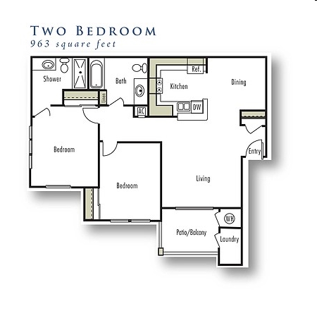 2BR/2BA - Whitney Ranch