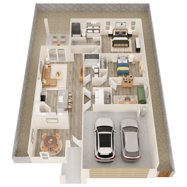 Floorplan - Broadway North at Mason Ranch