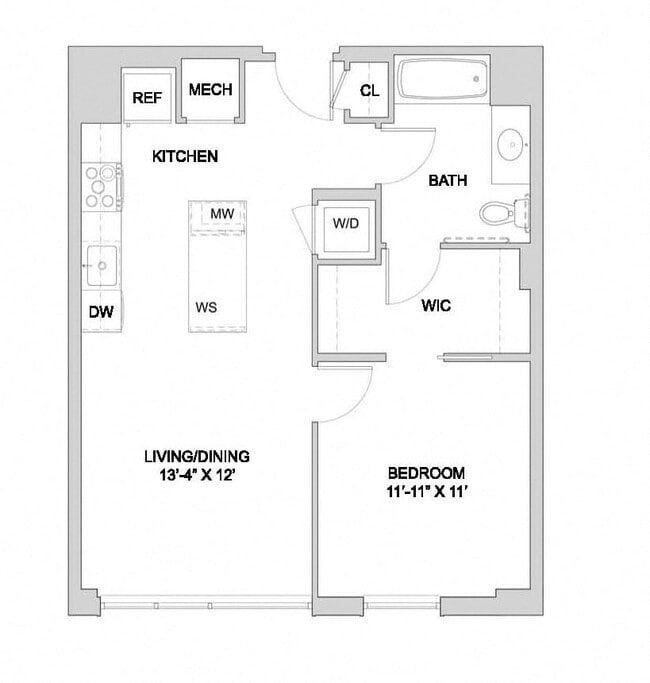 Floorplan - The Modern at Art Place