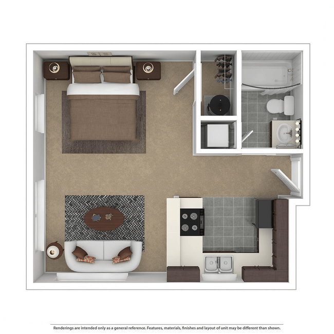 Floorplan - Louis York Apartments