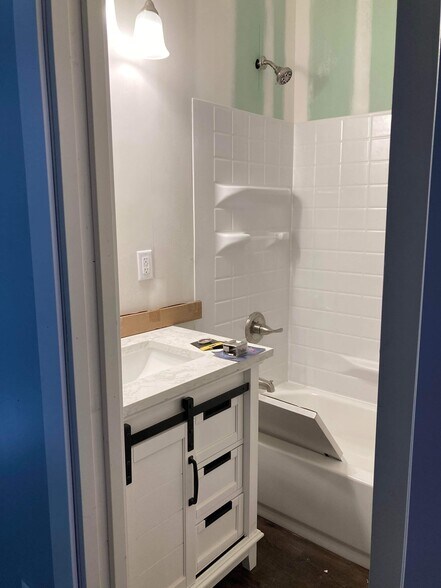 downstairs bath - 812 Marion Ave
