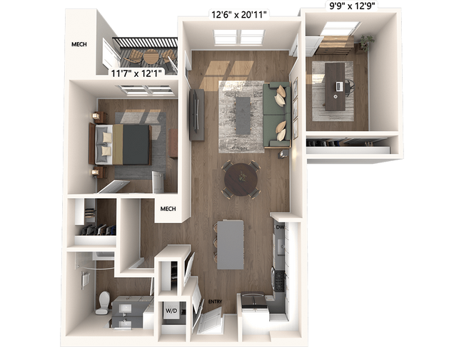 Floorplan - Avalon W Squared