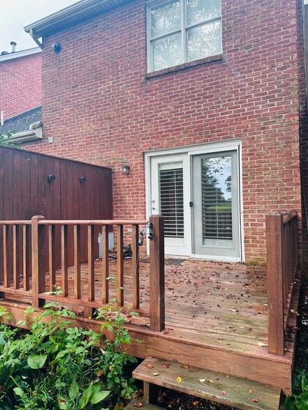 Back deck - 817 Wayne Ave NE
