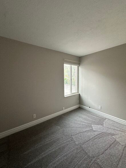 Bedroom window - new honeycomb shade - 73 F St E