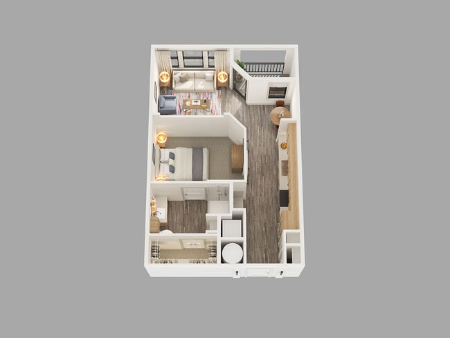 Floorplan - 717 Lehman