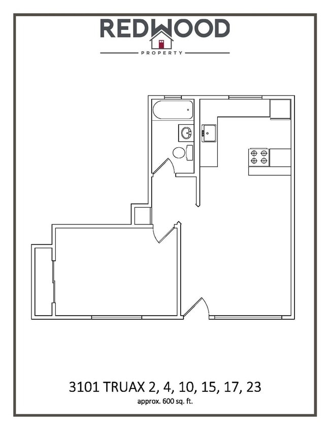 Floorplan - Courtside Apartments