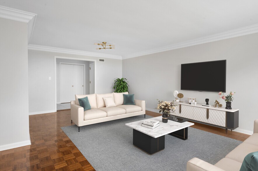 living area - 19425 Van Aken Blvd