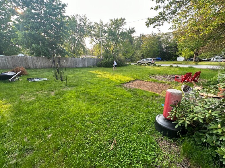 Back yard - 179 Maple Ave