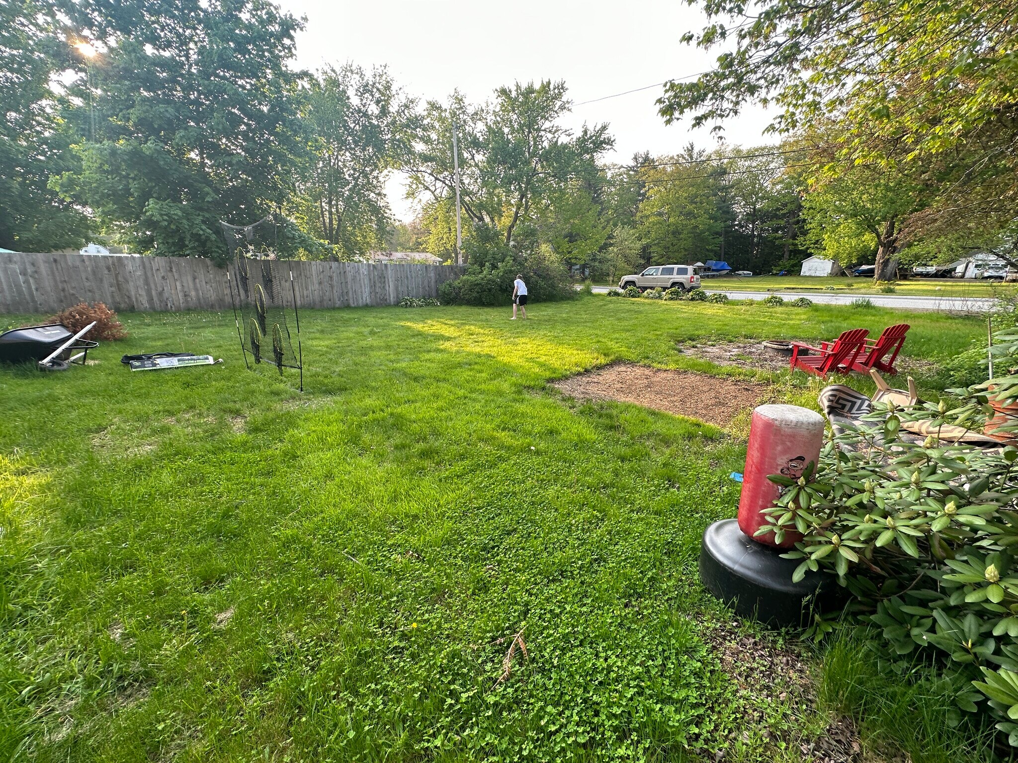 Back yard - 179 Maple Ave