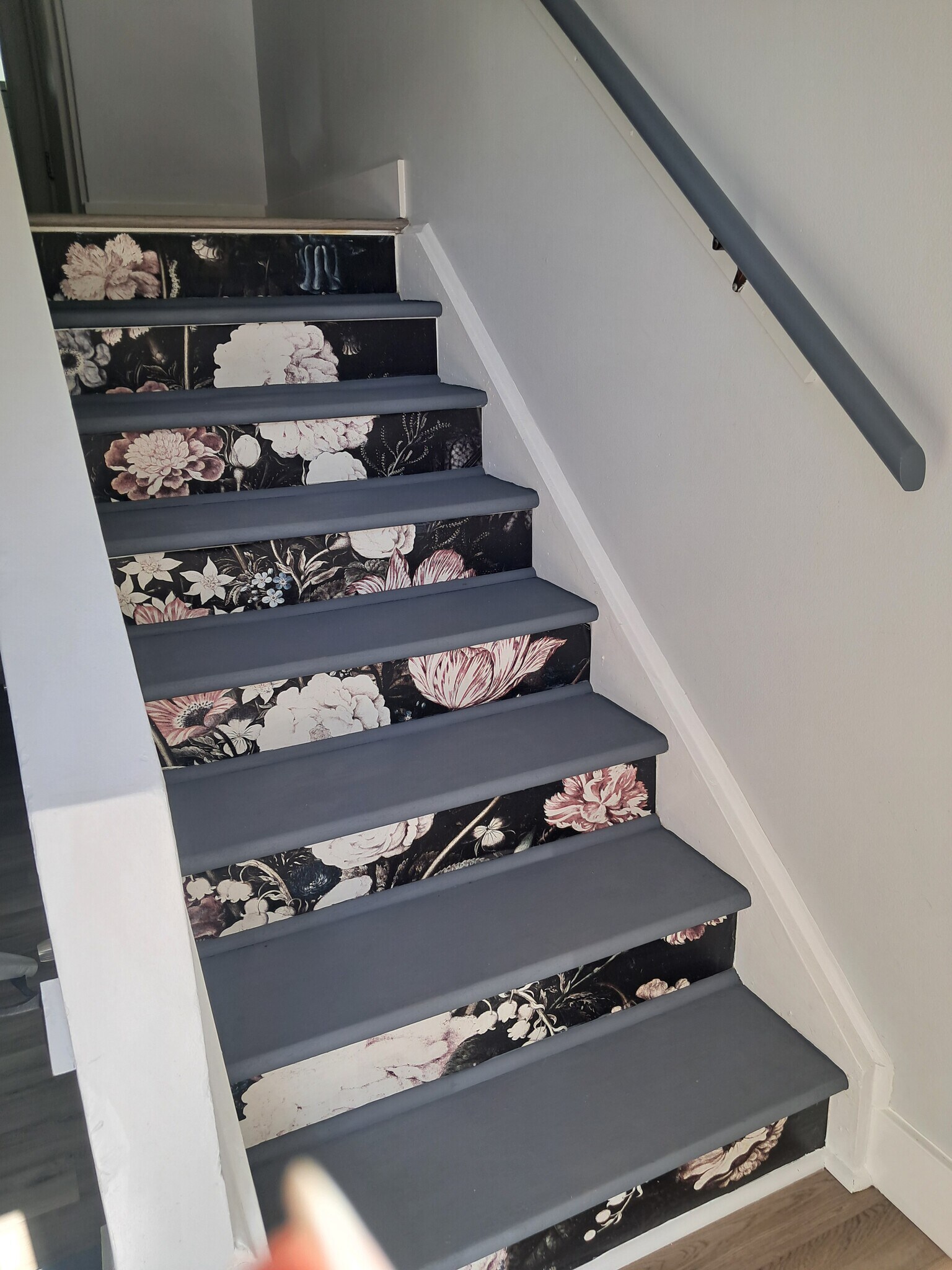 Stairs to 2nd floor - 111 Center St