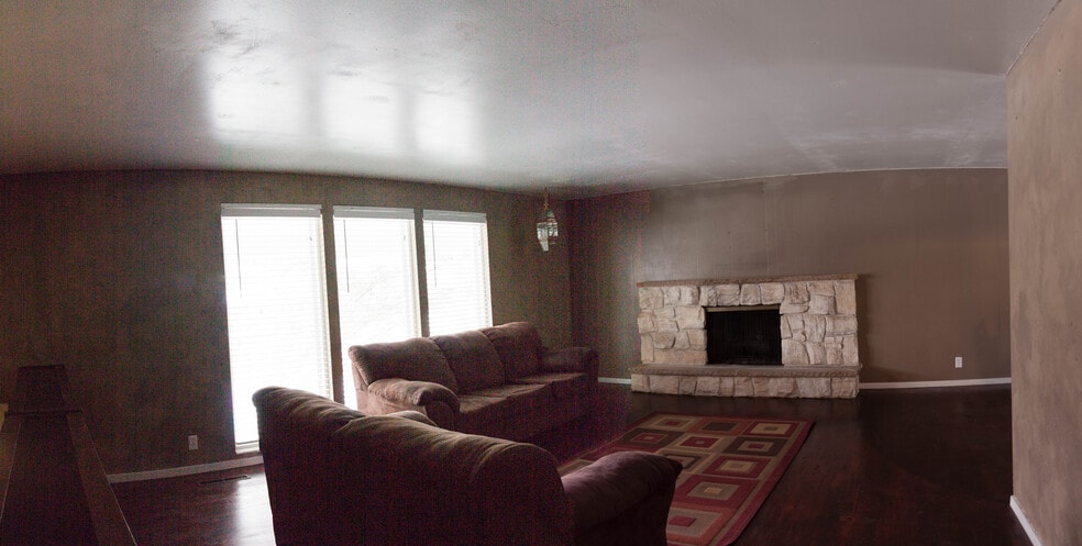 living room - 730 East 2780 North