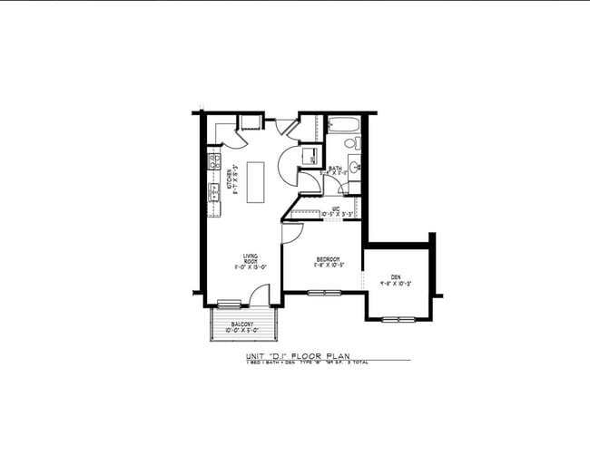 Floorplan - Silver Creek Apartments