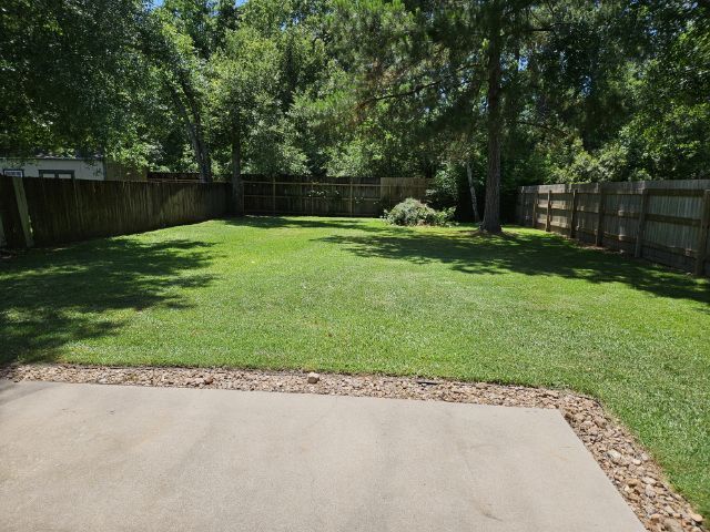 Back yard - 6579 Westwood Village Drive