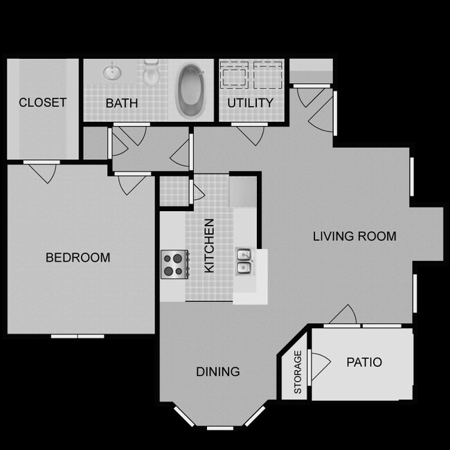 Floorplan - Holly Apartments