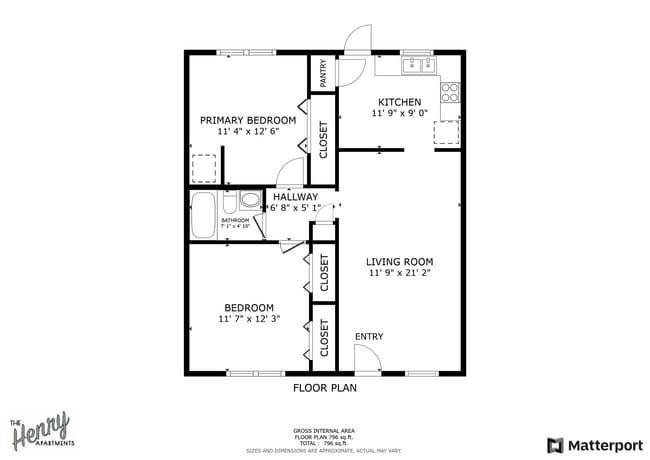 Floorplan - The Henry