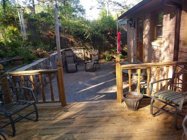 Private door off of master bedroom - 701 Rosalyn Dr