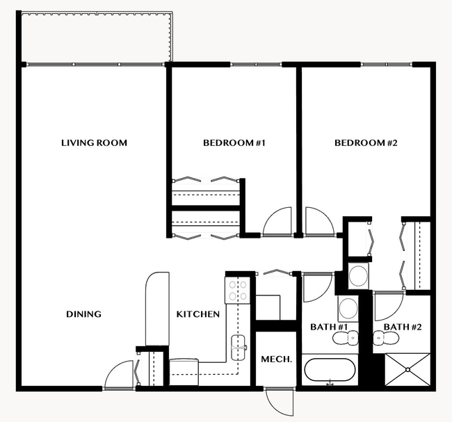 Floorplan - Quail Ridge Apartments