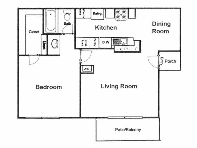 1BR/1BA - Coventry Park