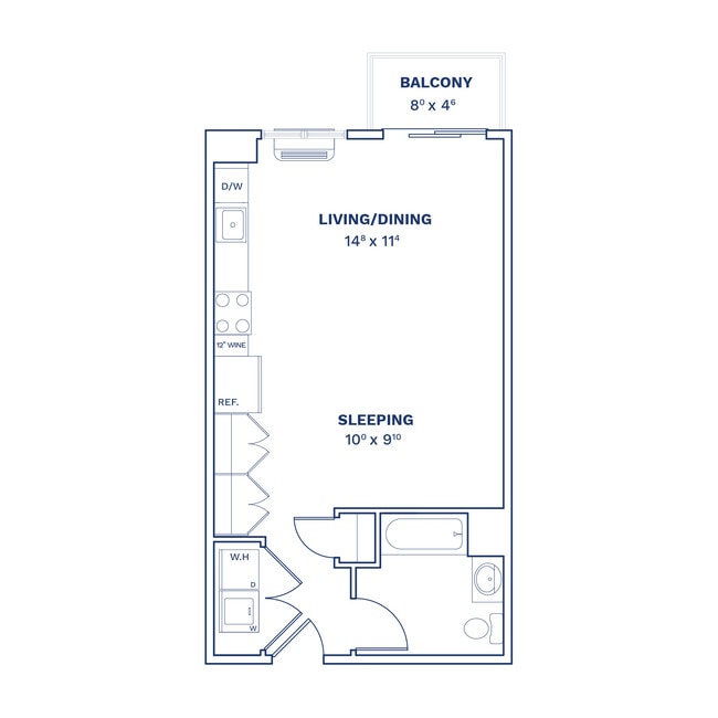 Floorplan - Cobalt Lofts