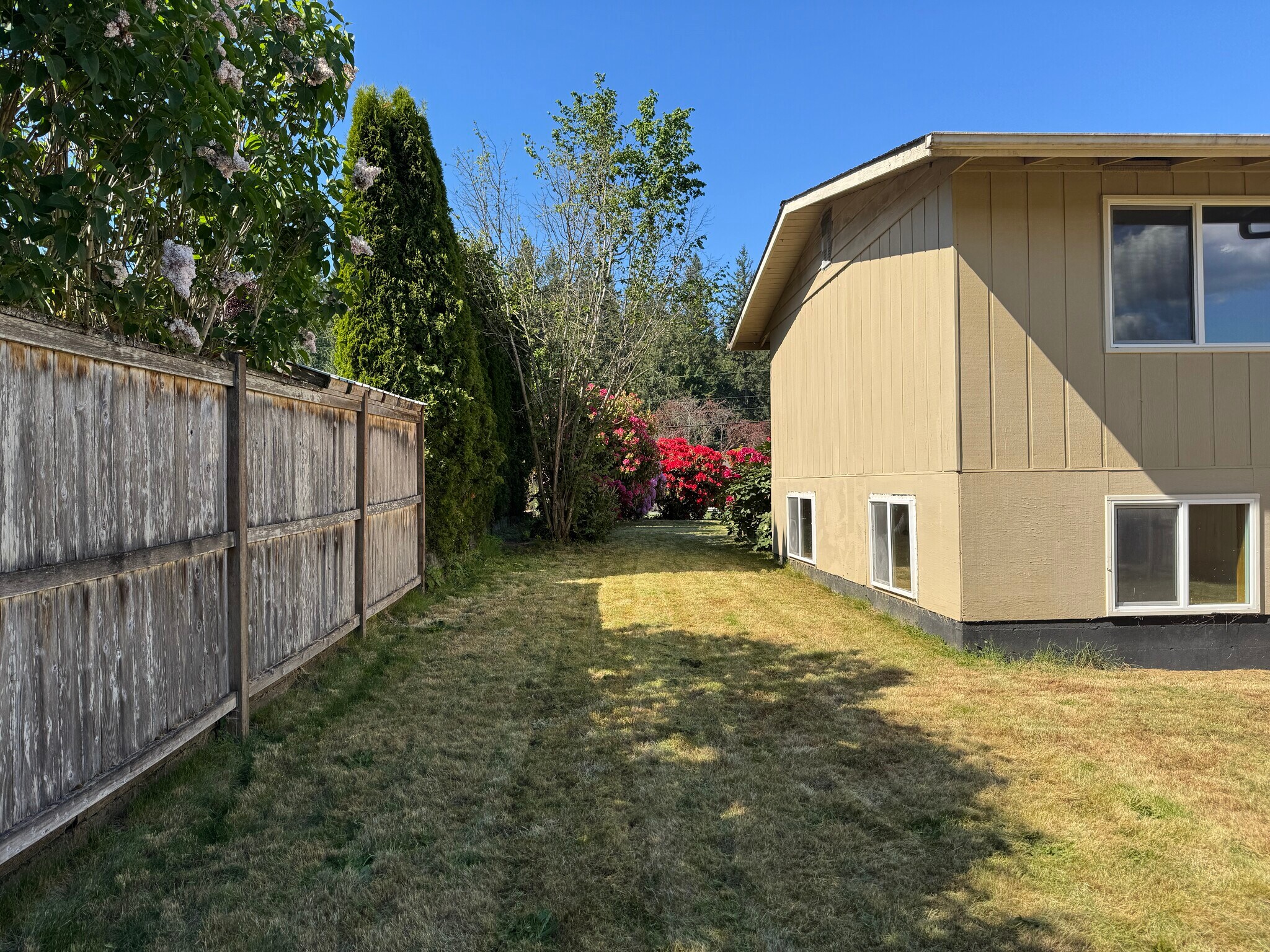 side yard - 13016 16th St NE
