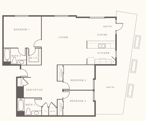 3BR/2BA - Field House at Bay Meadows
