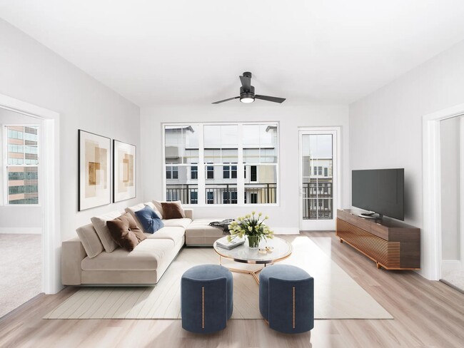Energy-efficient stainless steel appliances meet sleek design — a kitchen that’s both smart and stylish! - Modera Liberty Row