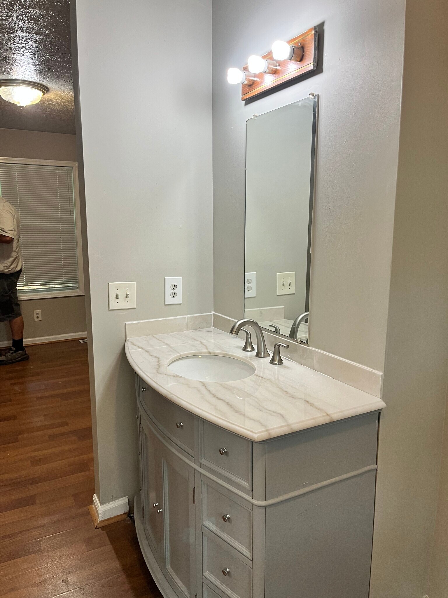 Vanity in main bed dressing - 134 Newtown Rd NE