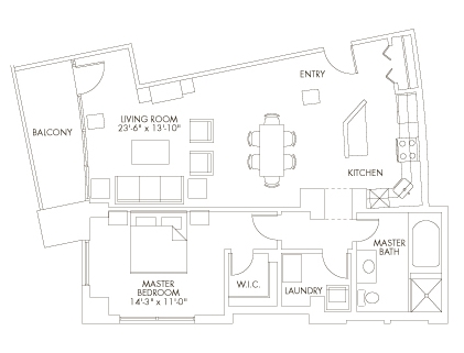 1BR/1BA - Grand Bend at Green Bay