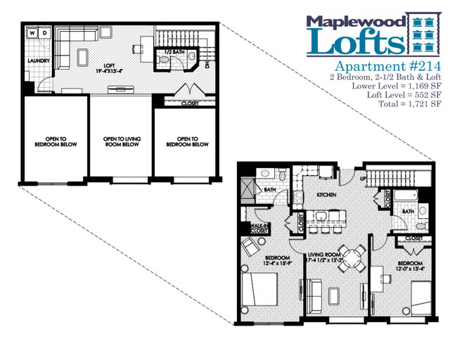 Floorplan - Maplewood Lofts