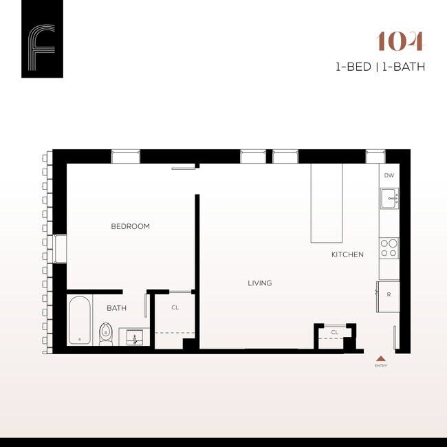 Floorplan - The Fitz Apartments