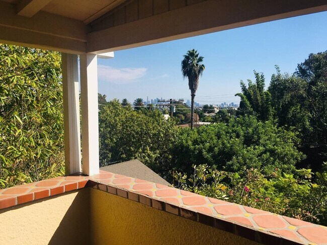 View downtown from bedroom balcony - 6123 Scenic Ave