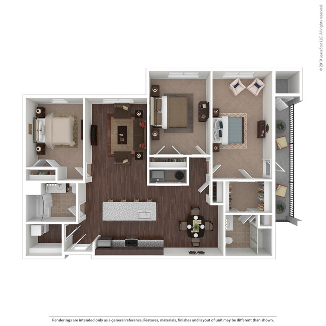 Floorplan - Snowden Creek Apartments, 62+