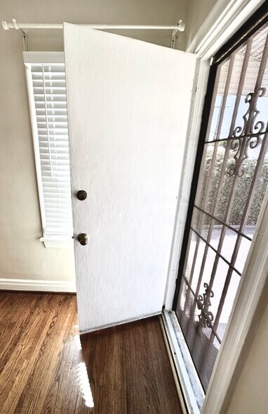 Security bedroom door leading outside - 1925 N Commonwealth Ave