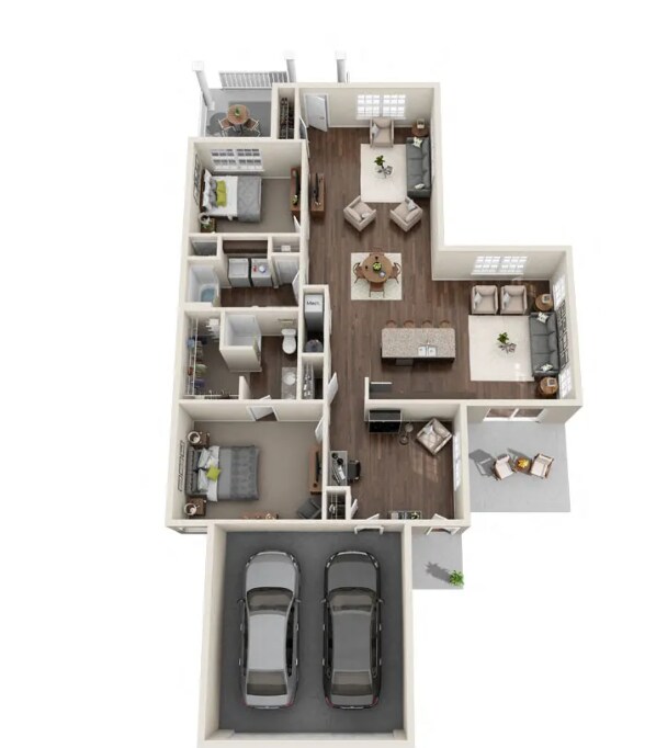 Floorplan - Redwood Fairborn