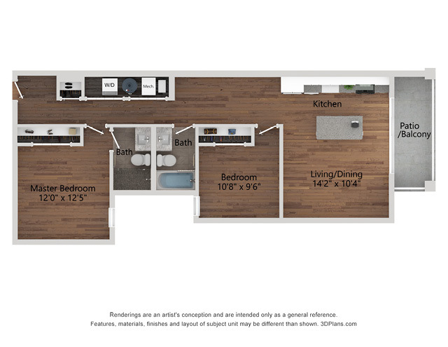 Floorplan - Monroe Aberdeen Place