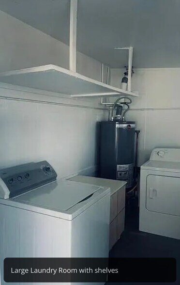 Separate laundry room - 6902 E Latham St