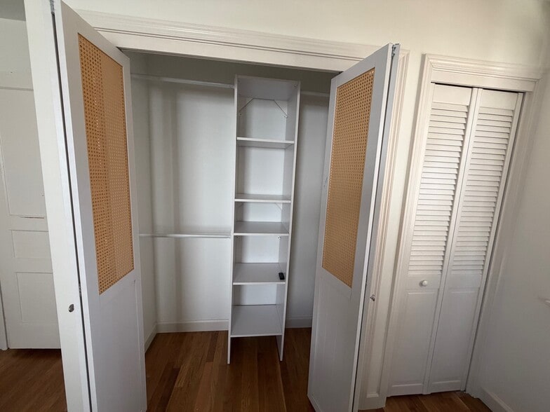 Built in closet in larger bedroom. - 5623 Meadowcrest Ln