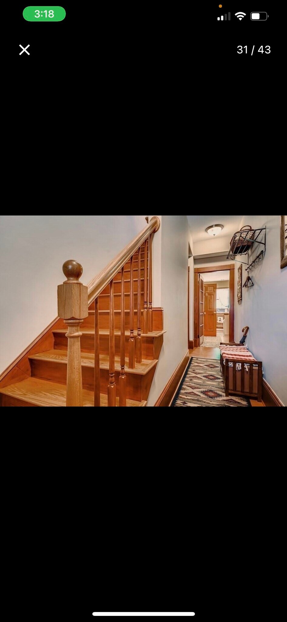 Hallway upstairs - 79 Highland St