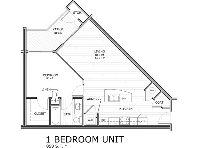 Floorplan - Coryell Commons