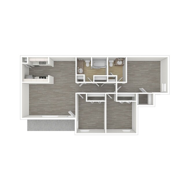 Floorplan - Lakeshore Villa Apartments