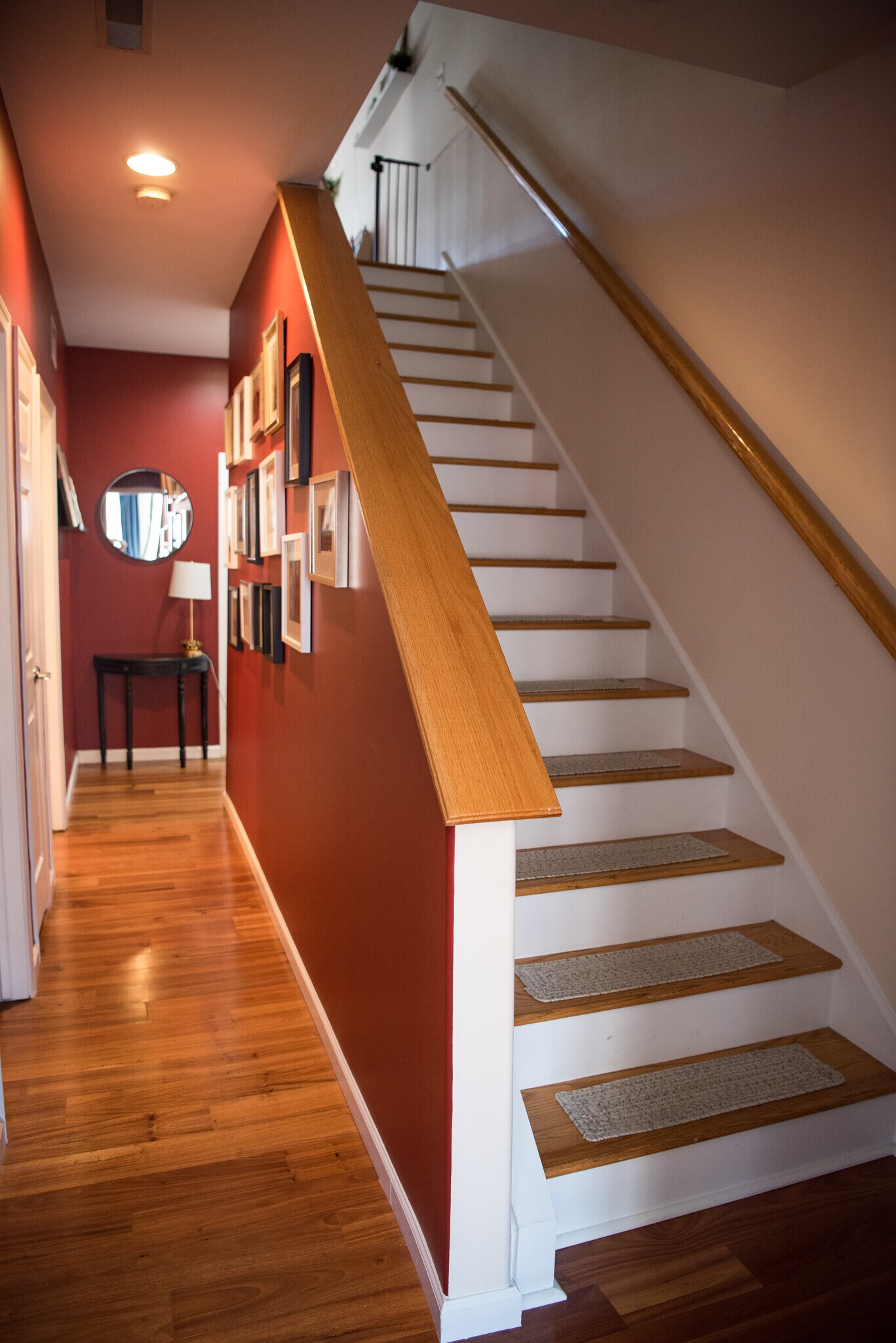 2nd Floor hall and steps leading to 3rd floor - 1623 Swain St