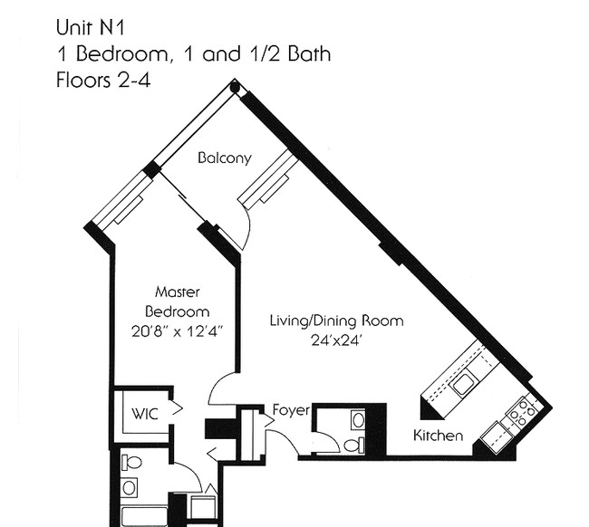 Floorplan - Portside Towers