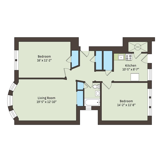 Floorplan - 925 East 46th Street