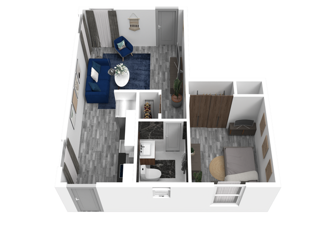 Floorplan - Tropical View Apartments