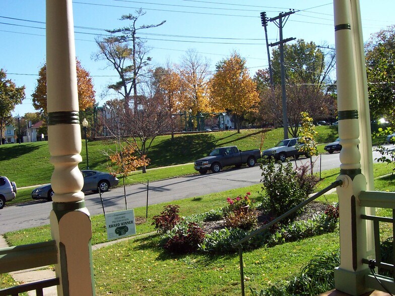 College Green in Octoberr lawn chairs - 109 S Johnson St