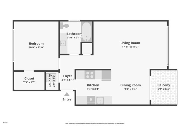 Floorplan - Images Springcreek Apartments