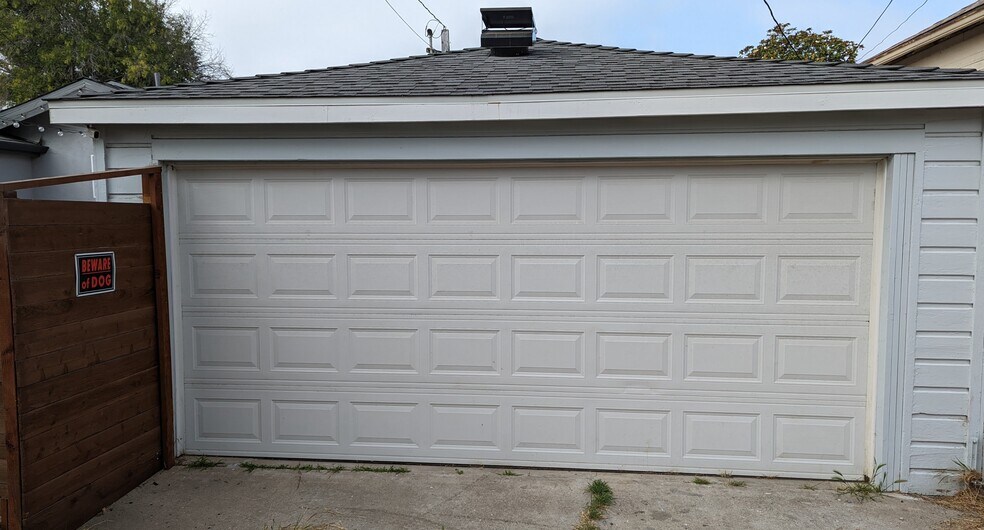 Garage accessed through alley - 4828 Sawtelle Blvd