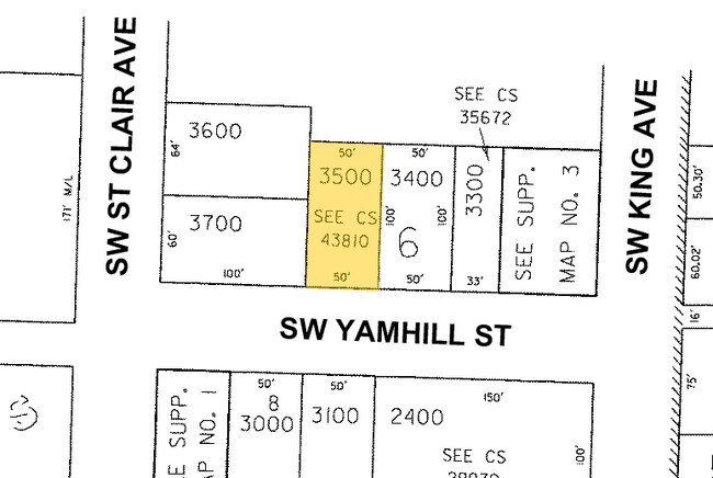 Plat Map - 1351-01PP- Yamhill Manor
