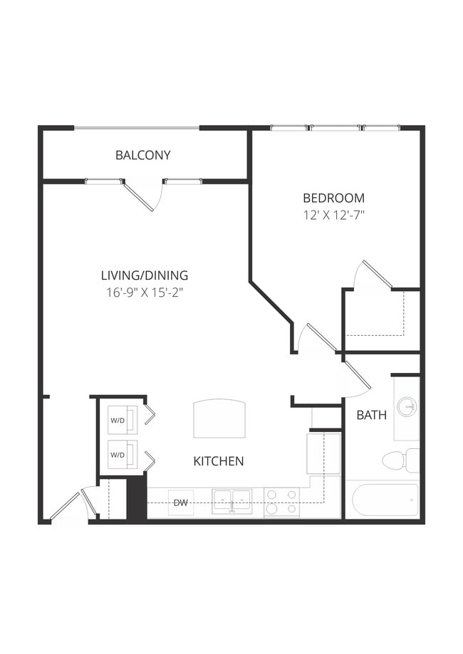 Floorplan - Lofts at Watters Creek Apartments