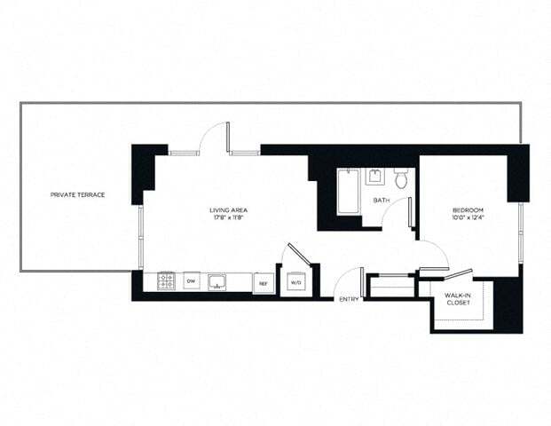 Floorplan - Third at Bankside